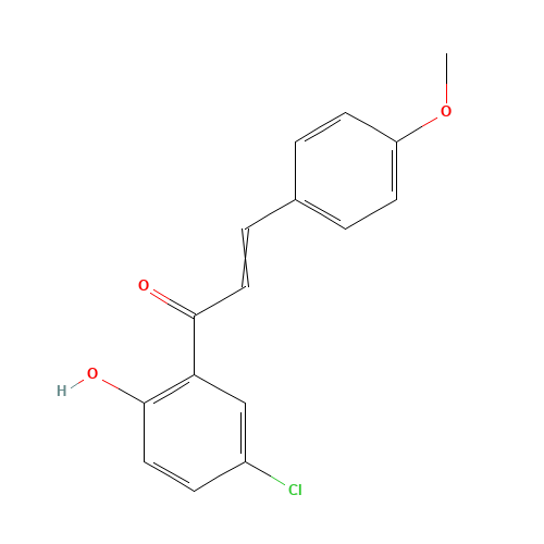1-(5-chloro-2-hydroxyphenyl)-3-(4-methoxyphenyl)prop-2-en-1-one (CAS: 1226-09-1) - Related Chemical Product