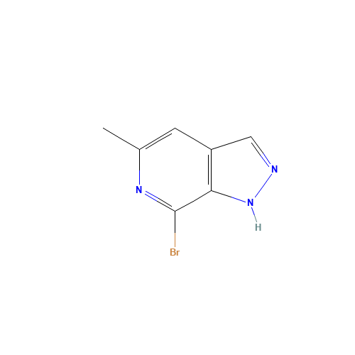 7-bromo-5-methyl-1H-pyrazolo[3,4-c]pyridine (CAS: 1386457-75-5) - Related Chemical Product
