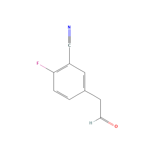 2-fluoro-5-(2-oxoethyl)benzonitrile (CAS: 1025727-38-1) - Related Chemical Product