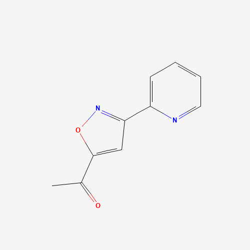 1-(3-pyridin-2-yl-1,2-oxazol-5-yl)ethanone (CAS: 889939-02-0) - Related Chemical Product