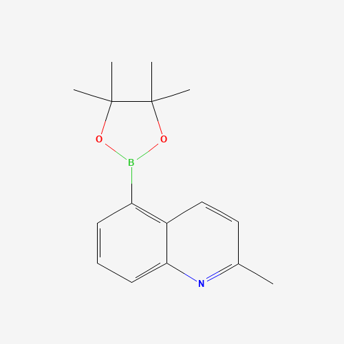 2-methyl-5-(4,4,5,5-tetramethyl-1,3,2-dioxaborolan-2-yl)quinoline (CAS: 876922-75-7) - Related Chemical Product