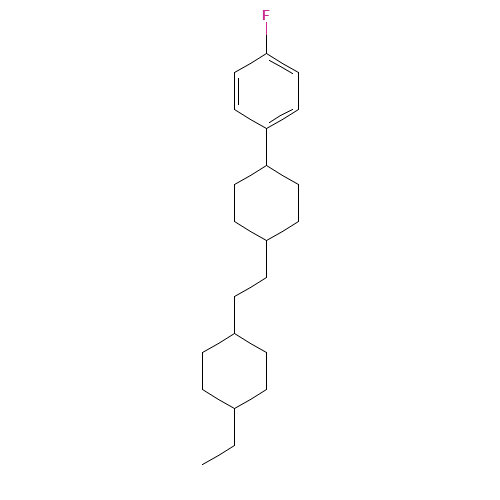 1-[4-[2-(4-ethylcyclohexyl)ethyl]cyclohexyl]-4-fluorobenzene (CAS: 95837-21-1) - Related Chemical Product