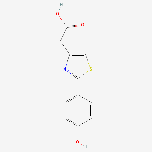 2-[2-(4-oxocyclohexa-2,5-dien-1-ylidene)-3H-1,3-thiazol-4-yl]acetic acid (CAS: 23551-34-0) - Related Chemical Product
