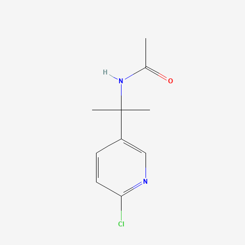 N-[2-(6-chloropyridin-3-yl)propan-2-yl]acetamide (CAS: 1260503-84-1) - Related Chemical Product
