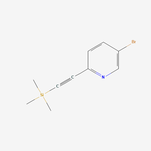 2-(5-bromopyridin-2-yl)ethynyl-trimethylsilane (CAS: 111770-80-0) - Related Chemical Product