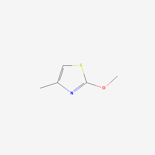 2-methoxy-4-methyl-1,3-thiazole (CAS: 32497-17-9) - Chemical Structure and Molecular Formula 