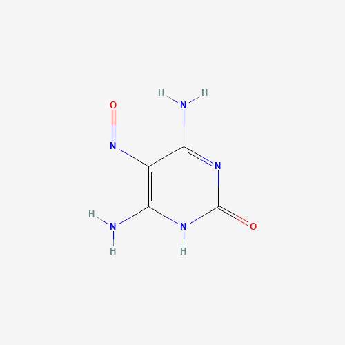 4,6-diamino-5-nitroso-1H-pyrimidin-2-one (CAS: 89033-55-6) - Related Chemical Product