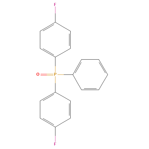 1-fluoro-4-[(4-fluorophenyl)-phenylphosphoryl]benzene (CAS: 54300-32-2) - Related Chemical Product