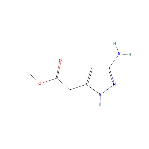 methyl 2-(3-amino-1H-pyrazol-5-yl)acetate (CAS: 1186377-54-7) - Related Chemical Product