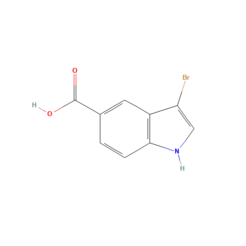 3-bromo-1H-indole-5-carboxylic acid (CAS: 916179-87-8) - Related Chemical Product