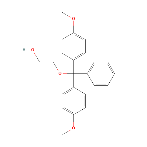2-[bis(4-methoxyphenyl)-phenylmethoxy]ethanol (CAS: 110675-03-1) - Related Chemical Product