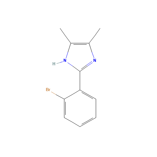 2-(2-bromophenyl)-4,5-dimethyl-1H-imidazole (CAS: 496807-43-3) - Related Chemical Product