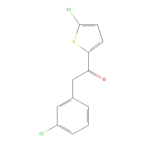 2-(3-chlorophenyl)-1-(5-chlorothiophen-2-yl)ethanone (CAS: 1248289-00-0) - Related Chemical Product