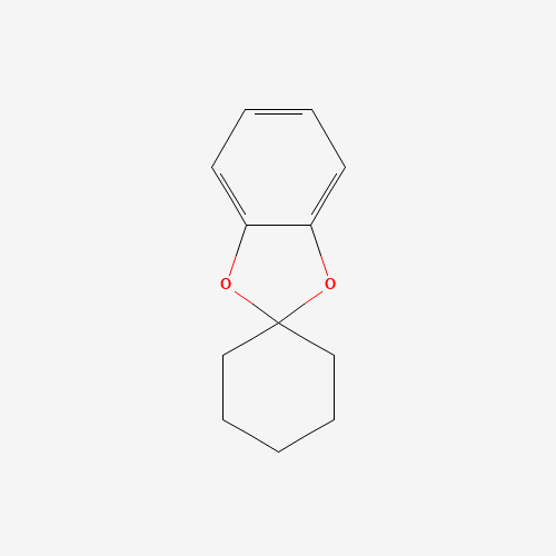 spiro[1,3-benzodioxole-2,1'-cyclohexane] (CAS: 182-55-8) - Chemical Structure and Molecular Formula 
