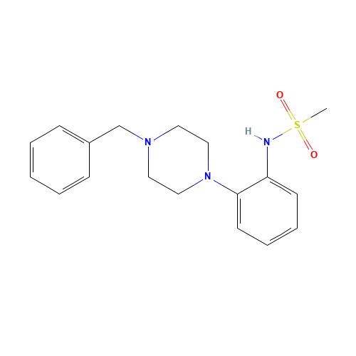 N-[2-(4-benzylpiperazin-1-yl)phenyl]methanesulfonamide (CAS: 199105-18-5) - Related Chemical Product