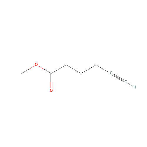 methyl hex-5-ynoate (CAS: 77758-51-1) - Chemical Structure and Molecular Formula 