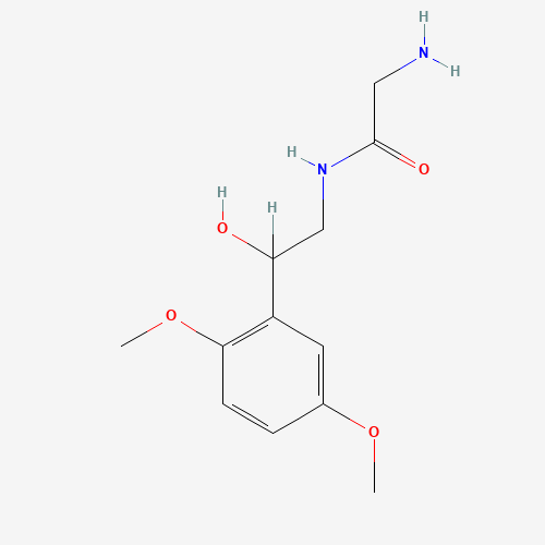 2-amino-N-[2-(2,5-dimethoxyphenyl)-2-hydroxyethyl]acetamide (CAS: 42794-76-3) - Related Chemical Product