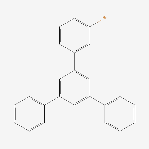 1-(3-bromophenyl)-3,5-diphenylbenzene (CAS: 1233200-57-1) - Chemical Structure and Molecular Formula 