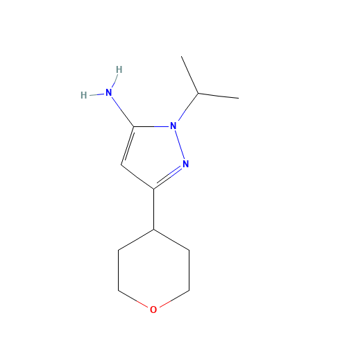 5-(oxan-4-yl)-2-propan-2-ylpyrazol-3-amine (CAS: 1462951-35-4) - Related Chemical Product
