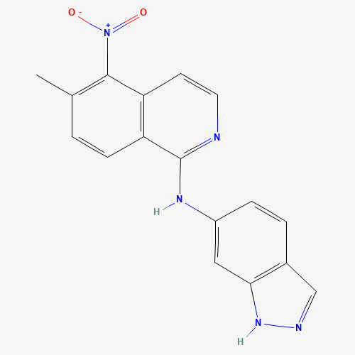 N-(1H-indazol-6-yl)-6-methyl-5-nitroisoquinolin-1-amine (CAS: 1446113-49-0) - Related Chemical Product