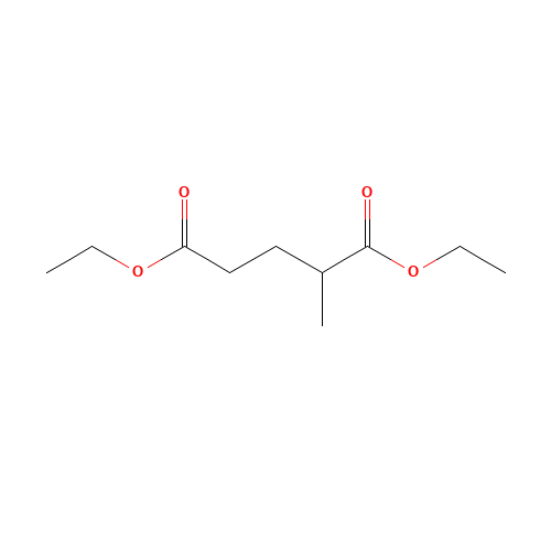 diethyl 2-methylpentanedioate (CAS: 18545-83-0) - Chemical Structure and Molecular Formula 