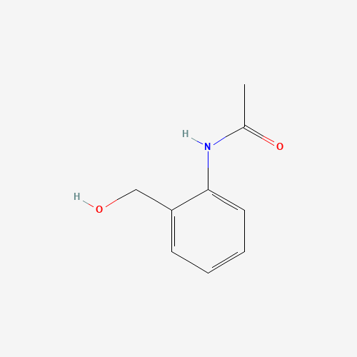 N-[2-(hydroxymethyl)phenyl]acetamide (CAS: 20939-77-9) - Chemical Structure and Molecular Formula 