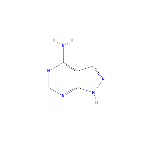 1H-pyrazolo[3,4-d]pyrimidin-4-amine (CAS: 64834-00-0) - Related Chemical Product