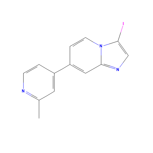 3-iodo-7-(2-methylpyridin-4-yl)imidazo[1,2-a]pyridine (CAS: 908267-74-3) - Related Chemical Product