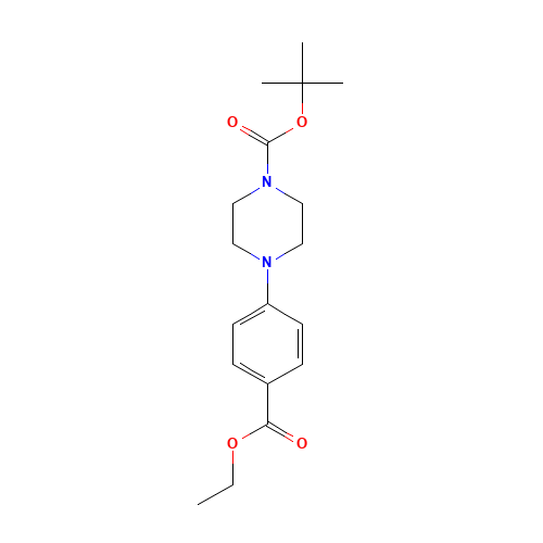 tert-butyl 4-(4-ethoxycarbonylphenyl)piperazine-1-carboxylate (CAS: 234082-33-8) - Related Chemical Product