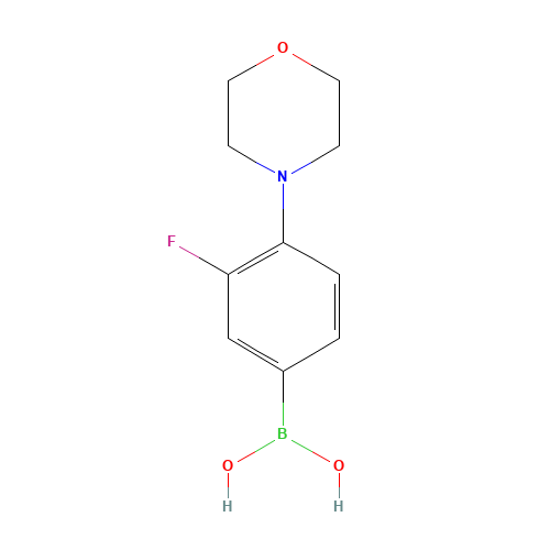 (3-fluoro-4-morpholin-4-ylphenyl)boronic acid (CAS: 279262-09-8) - Related Chemical Product