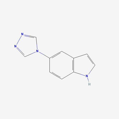 5-(1,2,4-triazol-4-yl)-1H-indole (CAS: 191212-98-3) - Related Chemical Product
