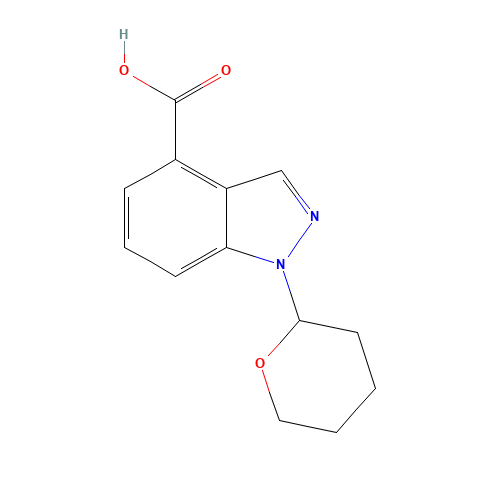 1-(oxan-2-yl)indazole-4-carboxylic acid (CAS: 1000576-23-7) - Related Chemical Product