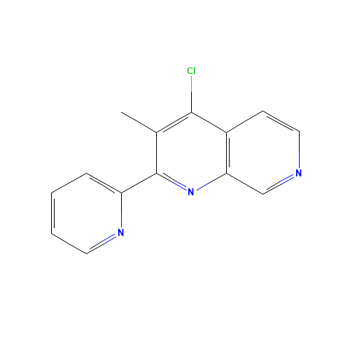 4-chloro-3-methyl-2-pyridin-2-yl-1,7-naphthyridine (CAS: 1259441-51-4) - Related Chemical Product