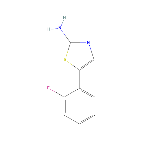 5-(2-fluorophenyl)-1,3-thiazol-2-amine (CAS: 1025927-65-4) - Related Chemical Product