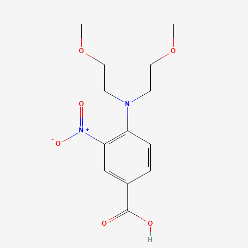 4-[bis(2-methoxyethyl)amino]-3-nitrobenzoic acid (CAS: 1140461-98-8) - Related Chemical Product