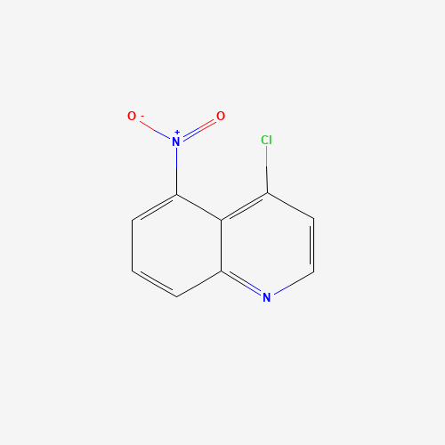 4-chloro-5-nitroquinoline (CAS: 40106-98-7) - Chemical Structure and Molecular Formula 