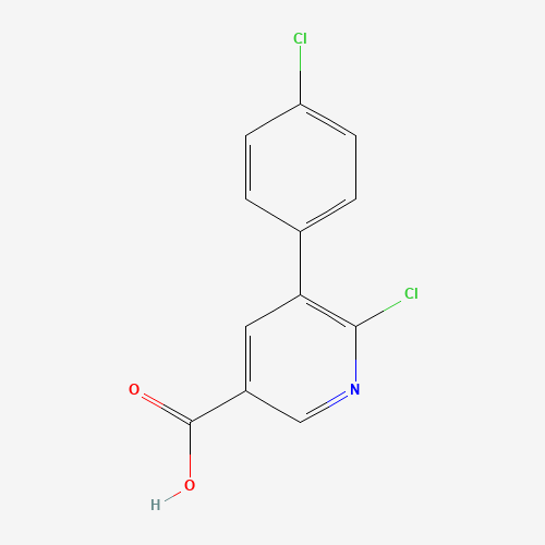 6-chloro-5-(4-chlorophenyl)pyridine-3-carboxylic acid (CAS: 1012792-56-1) - Related Chemical Product