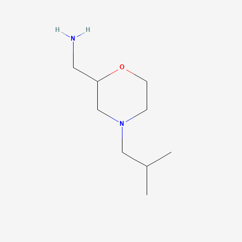 [4-(2-methylpropyl)morpholin-2-yl]methanamine (CAS: 852851-64-0) - Related Chemical Product