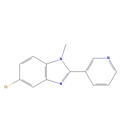 5-bromo-1-methyl-2-pyridin-3-ylbenzimidazole (CAS: 1356480-43-7) - Related Chemical Product