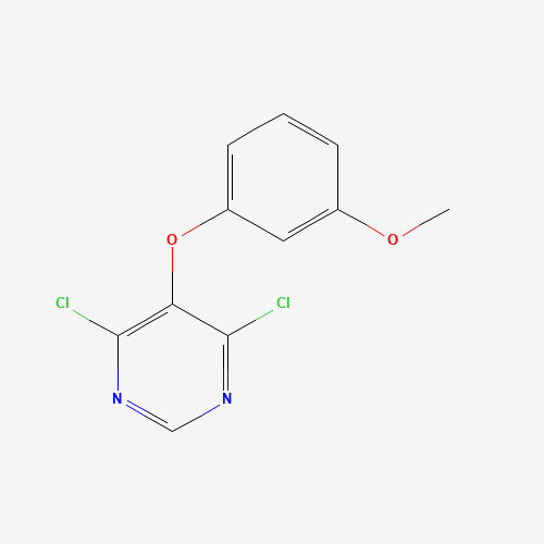 4,6-dichloro-5-(3-methoxyphenoxy)pyrimidine (CAS: 150727-28-9) - Related Chemical Product