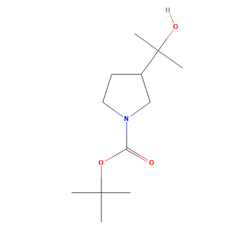 tert-butyl 3-(2-hydroxypropan-2-yl)pyrrolidine-1-carboxylate (CAS: 1357923-35-3) - Related Chemical Product