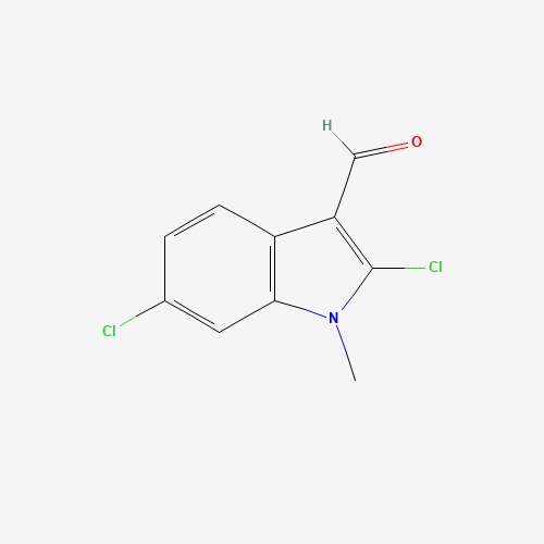2,6-dichloro-1-methylindole-3-carbaldehyde (CAS: 913240-21-8) - Related Chemical Product