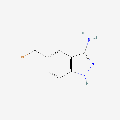 5-(bromomethyl)-1H-indazol-3-amine (CAS: 891864-98-5) - Related Chemical Product