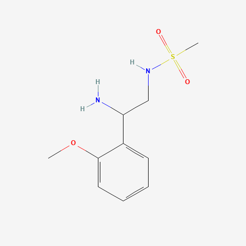 N-[2-amino-2-(2-methoxyphenyl)ethyl]methanesulfonamide (CAS: 1240480-96-9) - Related Chemical Product