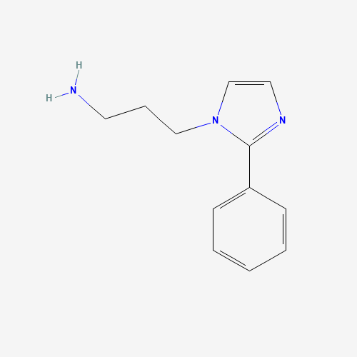 3-(2-phenylimidazol-1-yl)propan-1-amine (CAS: 2518-30-1) - Related Chemical Product