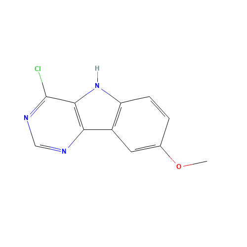 4-chloro-8-methoxy-5H-pyrimido[5,4-b]indole (CAS: 98792-03-1) - Related Chemical Product