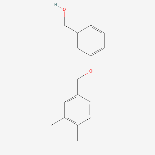 [3-[(3,4-dimethylphenyl)methoxy]phenyl]methanol (CAS: 1271015-69-0) - Related Chemical Product