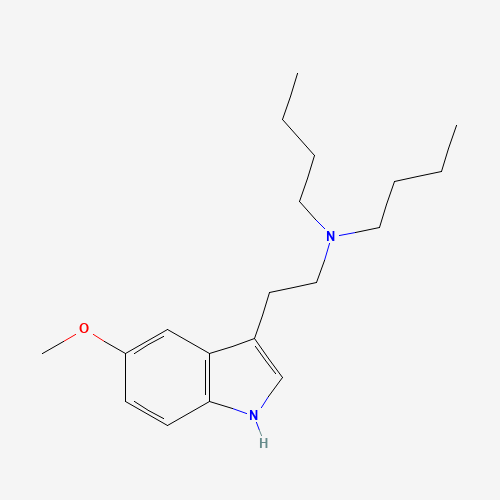 N-butyl-N-[2-(5-methoxy-1H-indol-3-yl)ethyl]butan-1-amine (CAS: 73785-42-9) - Related Chemical Product