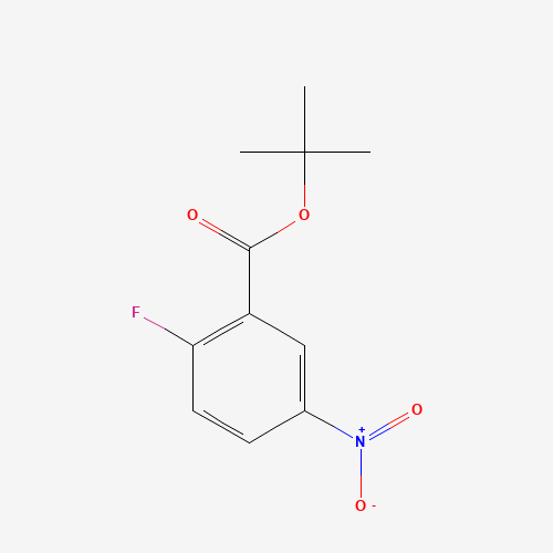 tert-butyl 2-fluoro-5-nitrobenzoate (CAS: 526218-22-4) - Chemical Structure and Molecular Formula 