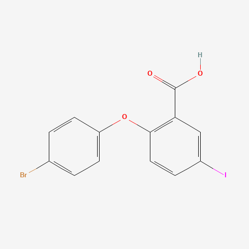 2-(4-bromophenoxy)-5-iodobenzoic acid (CAS: 1335218-45-5) - Related Chemical Product